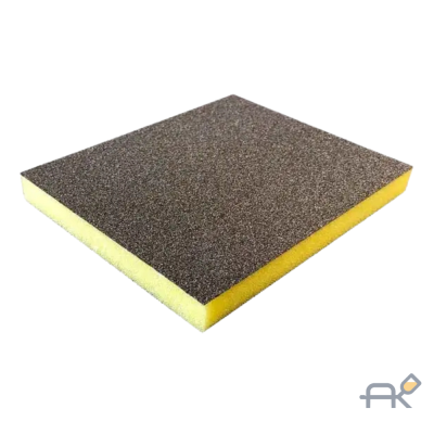 Губка шлифовальная двухсторонняя SIA желтые (Р800)